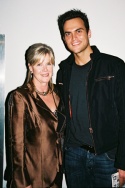Tipper Gore (Evening's Host) and Cheyenne Jackson (critically acclaimed United 93) Photo