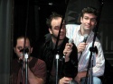 ...Varlettes hit the stage
(Gil Hagovsky , Rob Maitner and David Gurland) Photo