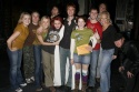 Paul Castree with cast members including Jon Patrick Walker, Justin Brill and Jenn Co Photo