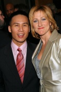 B.D. Wong and Edie Falco Photo