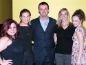 Andrew Lippa flanked by Carly Jibson, Ana Gasteyer,
Julia Murney and Megan McGinnis Photo