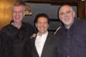 Steve Schalchlin, Michael Feinstein and Jim Brochu Photo