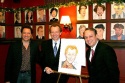 Producer Kevin McCollum, Bob Martin and producer Roy Miller Photo