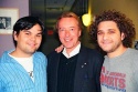 Robert Lopez, John Wegorzewski (ALCHIMA, PR) and Jeff Marx Photo