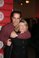 Tony Shalhoub and Carole Rothman (Artistic Director, Second Stage Theatre) Photo