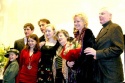The cast of Grey Gardens - Kelsey Fowler, Matt Cavenaugh, Sarah Hyland, Erin Davie, M Photo