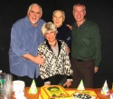 Jim Brochu, Marge Champion, Donald Saddler, and Steve Schalchlin Photo