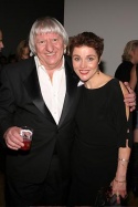Ben Lanzarone, who conducted the wonderful orchestra, with Christine Andreas Photo