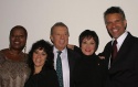 Lillias White, Lisa Mordente, Chita Rivera, and Brian Stokes Mitchell crowd with thei Photo