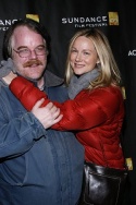 Philip Seymour Hoffman and Laura Linney Photo