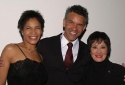 Brian Stokes Mitchell with his loving wife and Chita Rivera Photo