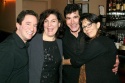 Michael Lavine and Forbidden Broadway buddies Kristine Zbornik, Bryan Batt and Christ Photo