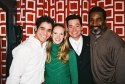 Adam Jacobs, Kelly Kohnert, Perry Ojeda and Norm Lewis Photo