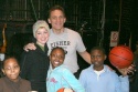 Erin Davie, Bob Stillman and kids from the Variety Boys and Girls Club of Queens Photo