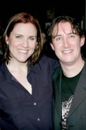 Donna Lynne Champlin and her accompanist, composer Andrew Gerle Photo