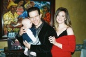 Christian Hoff and Melissa Hoff with baby Elizabeth Photo