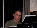 Composer Scott Alan singing the self-penned "Jason's Song"  Photo