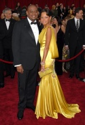 Forest Whitaker and wife Photo