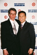Steve Hamilton (Bay Street Theatre Executive Director) and BD Wong Photo