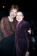 Devlin with cabaret legend Julie Wilson Photo