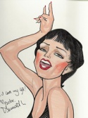 Bebe Neuwirth's Sardi Sketch Photo