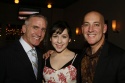 Mark S. Hoebee, Liza Wenger, Ken Wenger (Paper Mill Playhouse Board of Trustees) Photo