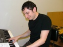 Dan Lipton tickles the ivories... Photo