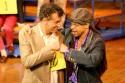 Brian Stokes Mitchell, a good speller, finally gets bumped off - with Derrick Baskin Photo