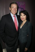 Maury Povich and Connie Chung at "The Madras House" Photo