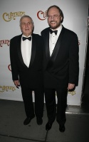 John Kander and Rupert Holmes arriving at the Opening Night of "Curtains" March 22, 2 Photo