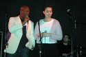 Tituss Burgess and Cassondra Kellam sing "The Next Ten Minutes" Photo