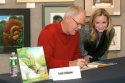 John Lithgow autographs copies of his new book Photo