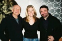 Terrence McNally, Marin Mazzie, Nathan Lane Photo