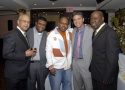 Mike Taylor, Cee Lewis, Hasan, Bruce Dimpflmaier and Kevin Bracey (Hasan's manager) Photo