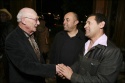 Castmember Alan Mandell with Culture Clash members Herbert Siguenza and Ric Salinas
 Photo