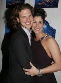 Stephanie J. Block and fiance Sebastian Arcelus Photo