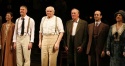 Brian Dennehy and Christopher Plummer with cast members Maggie Lacey, Byron Jennings, Photo