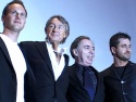 Patrick Wilson, Joel Schumacher, Lord Andrew Lloyd Webber
and Gerard Butler after th Photo
