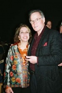 Same Time, Next Year Producer Dasha Epstein and Charles Grodin, who won the 1975 Dram Photo