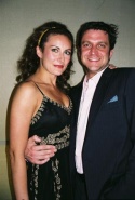 Laura Benanti and Raul Esparza Photo