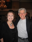 Randie Levine Miller (Drama Desk) with Tony Roberts Photo