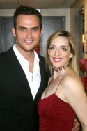 Cheyenne Jackson and Julia Murney Photo