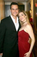 Cheyenne Jackson and Julia Murney Photo