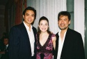 Jose Llana, Jenn Gambatese and Playwright David Henry Hwang honored with a Leader in  Photo