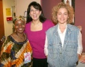 Tshidi Manye, Christine Pedi and Amy Irving Photo