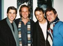 Matt Cavenaugh, Malcolm Gets, Joe Machota and Max von Essen Photo