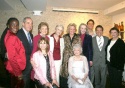 Party guests, including Hazelle Goodman, Mario Cuomo, Angela Lansbury, Christine Eber Photo