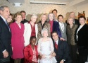 Party guests, including Mario Cuomo, Valerie Smaldone, Michael Alden, Angela Lansbury Photo