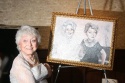 Celeste Holm and her Tony's DiNapoli portrait Photo