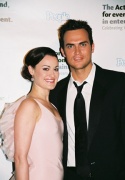 Ashley Brown and Cheyenne Jackson Photo